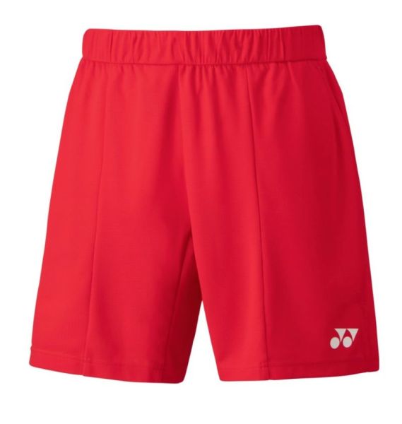 Meeste tennisešortsid Yonex Knit Shorts - clear red