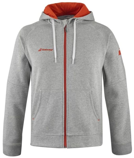 Jungen Sweatshirt  Babolat Exercise Hood Sweat Boys - Grau