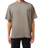 Ανδρικά Μπλουζάκι Lacoste Embroidered Loose Fit Cotton T-shirt - grey Ανδρικά Μπλουζάκι Lacoste Embroidered Loose Fit Cotton T-shirt - grey
