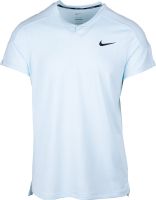 Herren Tennis-T-Shirt Nike Court Dri-Fit Slam RG Tennis Top - glacier blue/black