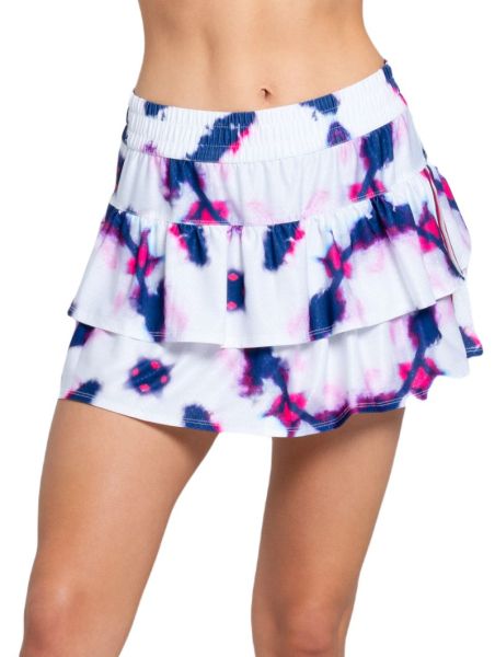 Falda de tenis para mujer Lucky in Love The Berry Buzz High Waist Berry Burst - Multicolor