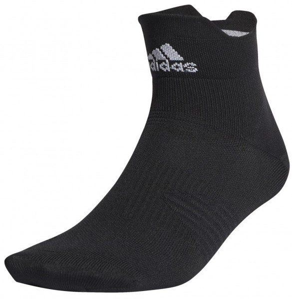 Tennisesokid  Adidas Run Ankle Sock 1P - black/white