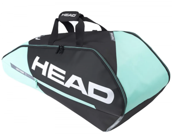 Tenisz táska Head Tour Team 6R - black/mint
