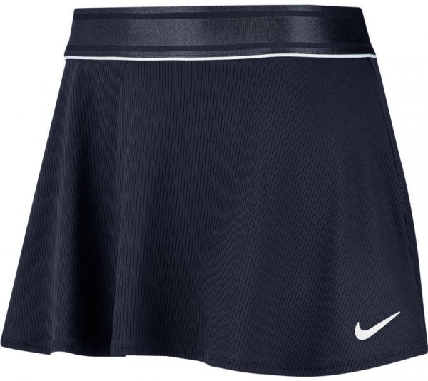  Nike Court Dry Flounce Skirt - obsidian/white/white