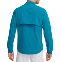 Férfi tenisz pulóver Nike Court Dri-Fit Rafa Jacket - green abyss/white Férfi tenisz pulóver Nike Court Dri-Fit Rafa Jacket - green abyss/white