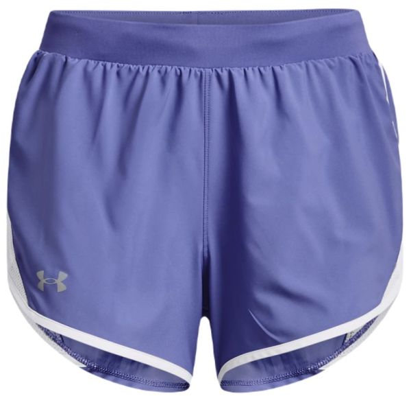 Damen Tennisshorts Under Armour Fly-By 2.0 Shorts - baja blue/white