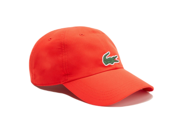 Καπέλο Lacoste SPORT Novak Djokovic Microfiber Cap - rouge