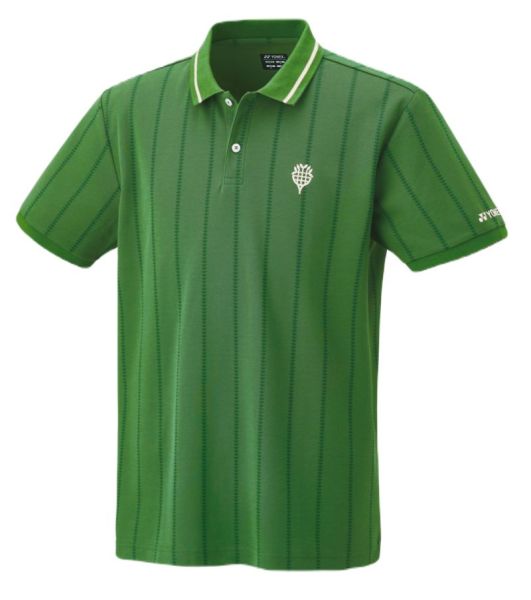 Мъжка тениска с якичка Yonex Polo Shirt - olive green