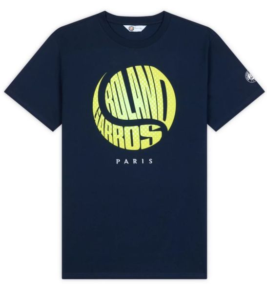 T-shirt da uomo Roland Garros Santiago T-Shirt - Blu