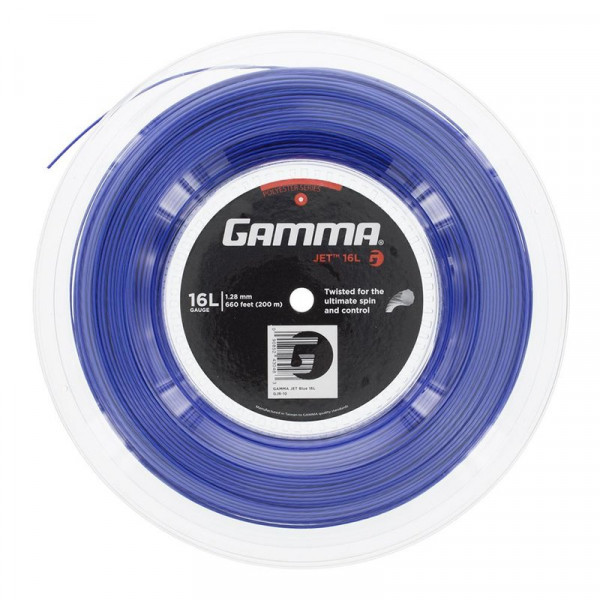 Naciąg tenisowy Gamma Jet (200 m) - blue