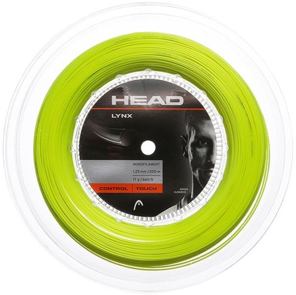 Tennis-Saiten Head LYNX (200 m) - yellow