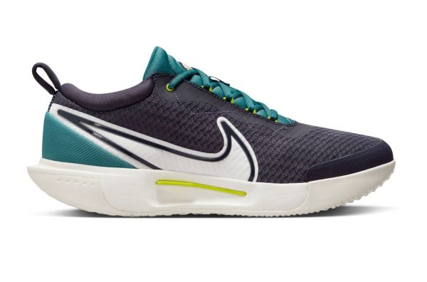Chaussures de tennis pour hommes Nike Zoom Court Pro HC - gridirion/sail/mineral teal/bright cactus
