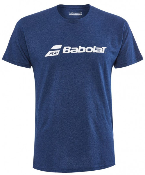 Herren Tennis-T-Shirt Babolat Exercise Tee Men - estate blue heather