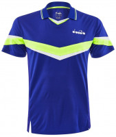 Мъжка тениска с якичка Diadora Polo SS - blue regista