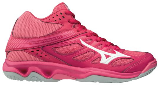 Women's squash shoes Mizuno Thunder Blade - azalea/white/camellia rose