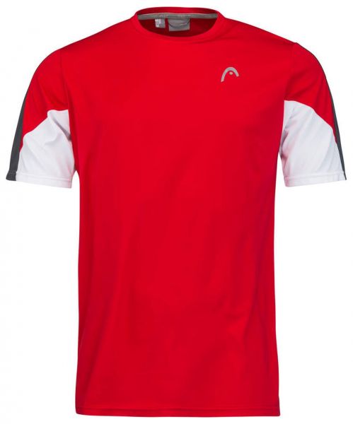 Fiú póló Head Club 22 Tech T-Shirt Boys - red