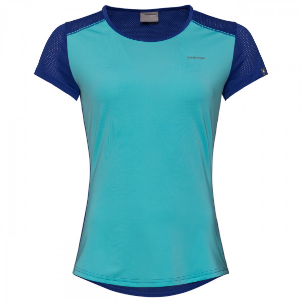 Дамска тениска Head Sammy T-Shirt W - aqua/royal blue