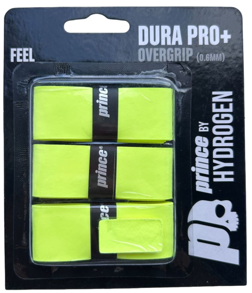 Overgrip Prince by Hydrogen Dura Pro+ 3P - Yellow