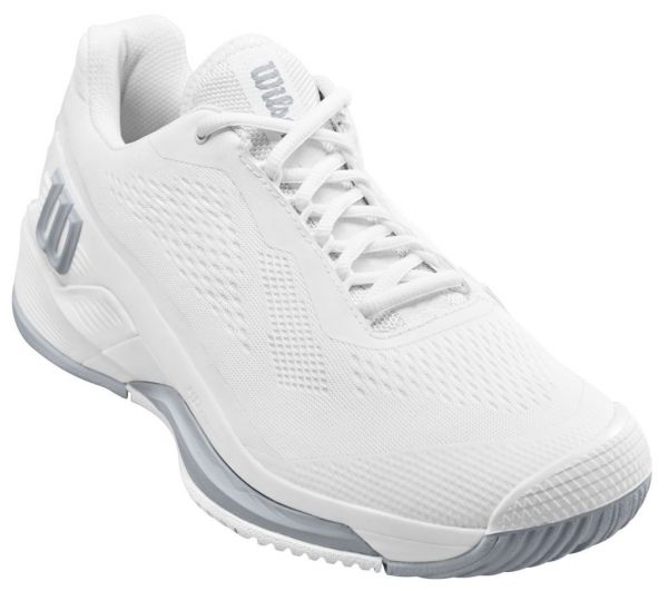Ανδρικά παπούτσια Wilson Rush Pro 4.0 M - white/white/pearl blue