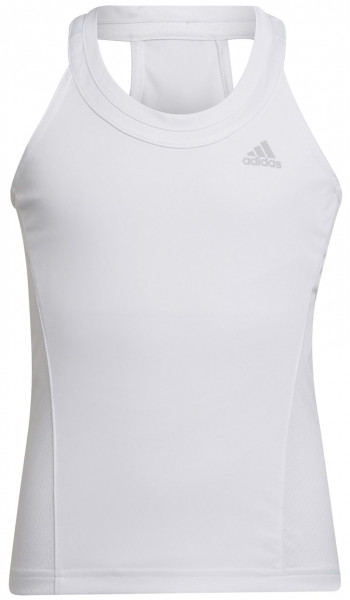 Marškinėliai mergaitėms Adidas Club Tennis Tank Top - white/grey