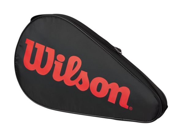 Чанта за падел Wilson Padel Cover - black/infrared red