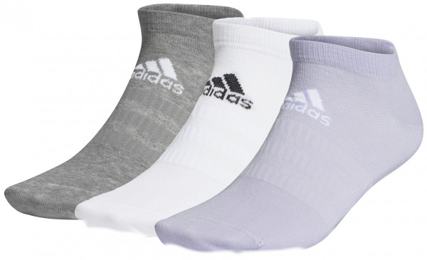 Zokni Adidas Light Low-Cut Socks 3P - purple tint/medium grey/white