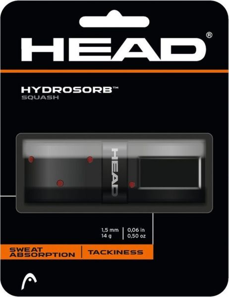 Grip - replacement Head Hydrosorb Squash (1 szt.) - black