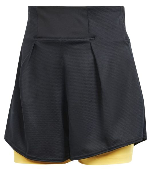 Damen Tennisshorts Adidas Heat.Rdy Match Pro Shorts - black/orange