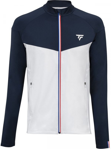 Muška sportski pulover Tecnifibre Tech Jacket M - navy/white
