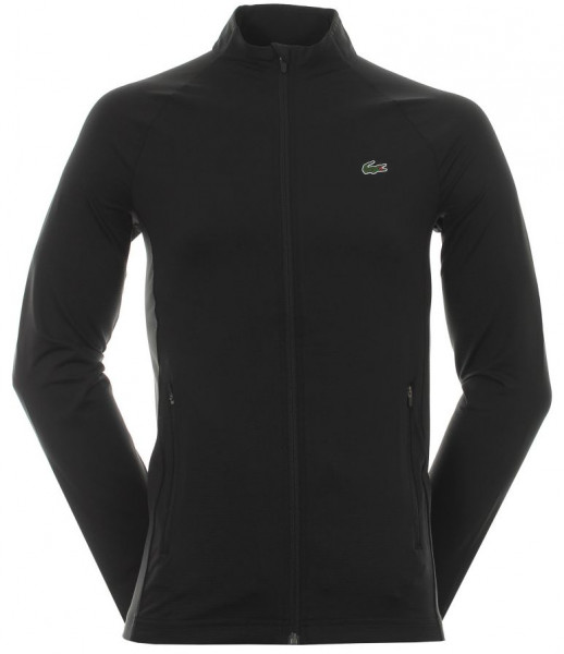  Lacoste Men's SPORT Stretch Zip-Up Golf Jacket - black