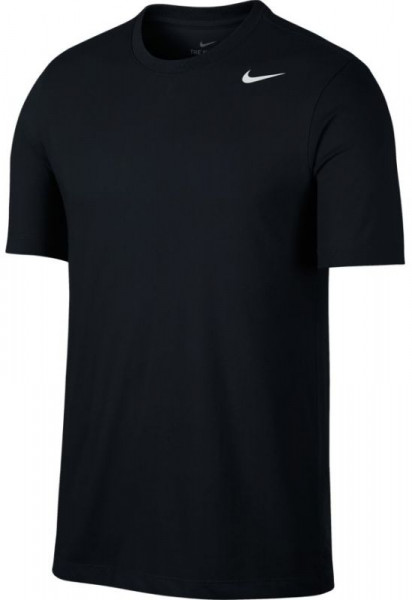 Pánske tričko Nike Solid Dri-Fit Crew - black/white