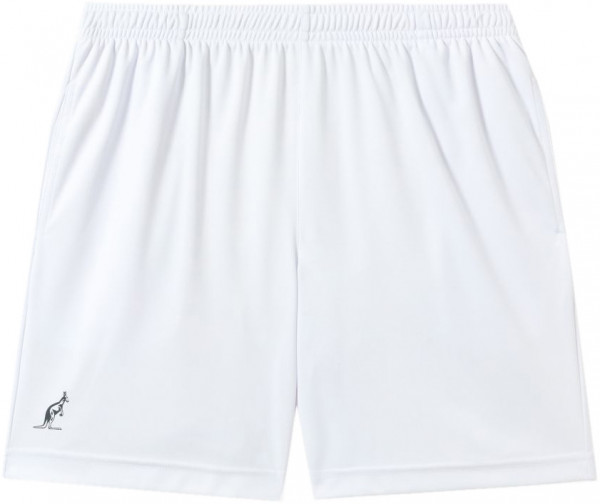 Shorts de tennis pour hommes Australian Printed Ace Short - bianco