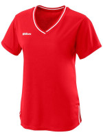 Women's T-shirt Wilson Team II V-Neck W - team red
