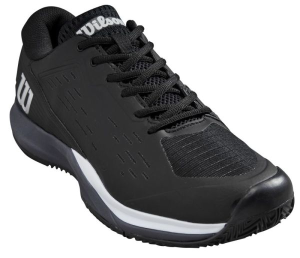 Chaussures de tennis pour hommes Wilson Rush Pro Ace Clay - black/ombre blue/white