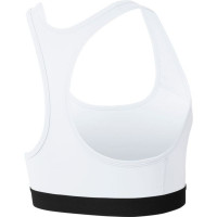 Sportski grudnjak Nike Dri-Fit Swoosh Band Bra Non Pad - white/black/black Sportski grudnjak Nike Dri-Fit Swoosh Band Bra Non Pad - white/black/black