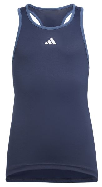 Тениска за момичета Adidas Club Tank Top - collegiate navy