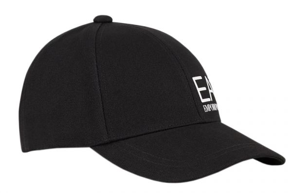 Casquette de tennis EA7 Man Woven Baseball Hat - black