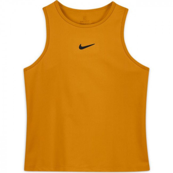Girls' T-shirt Nike Court Dri-Fit Victory Tank G - university gold/black