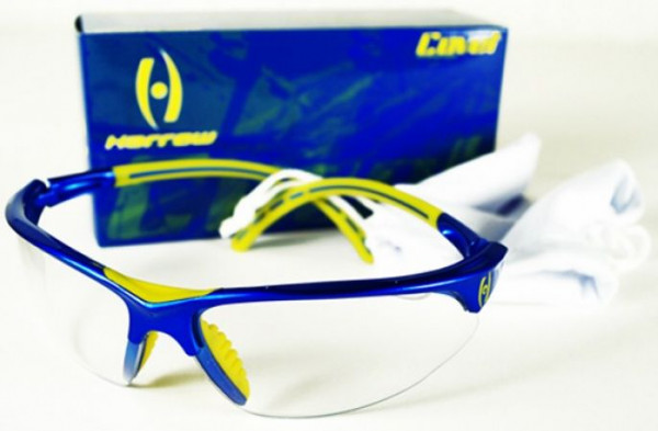 Okulary do squasha Harrow Covet Eye Guard - metallic blue/yellow