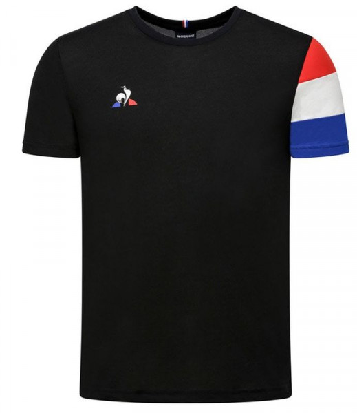Herren Tennis-T-Shirt Le Coq Sportif TENNIS Tee SS No.2 M - black