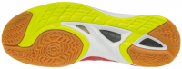 Muške cipele za squash Mizuno Wave Mirage 2 - mars red/white/safety yellow Muške cipele za squash Mizuno Wave Mirage 2 - mars red/white/safety yellow