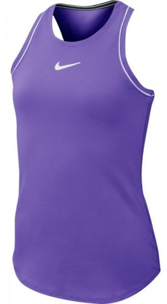  Nike Court Girls Dry Tank - psychic purple/white/white/white