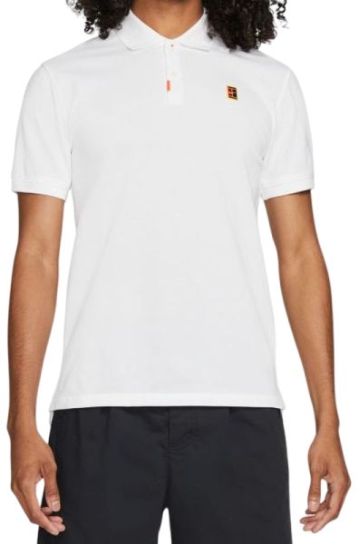 Мъжка тениска с якичка Nike Polo Dri-Fit Heritage Slim2 M - white