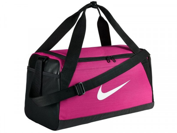 Taška na tenis Nike Brasilia Small Duffel - rush pink/black/white