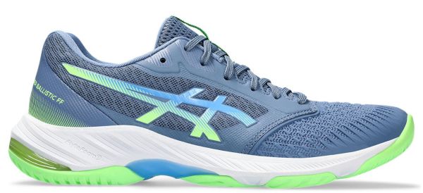 Pantofi de badminton/squash pentru bărbați Asics Netburner Ballistic FF 3 - denim blue/waterscape
