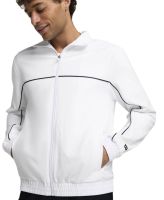 Herren Tennissweatshirt Wilson Team Woven Jacket Colorblock - bright white