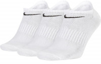 Tennisesokid  Nike Everyday Cotton Lightweight No Show 3P - white/black