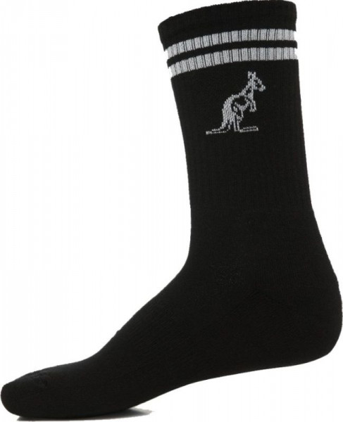 Čarape za tenis Australian Socks With Double Stripe - nero