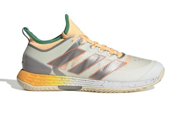 Chaussures de tennis pour hommes Adidas Adizero Ubersonic 4 M Heat - off white/taupe metallic/acid orange
