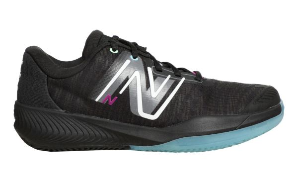 Zapatillas de tenis para hombre New Balance Fuel Cell 996 v5 - black/white/turquoise